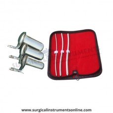 Hegar uterine dilator 3 pieces set,3-4, 5-6, 7-8, collin 3pcs